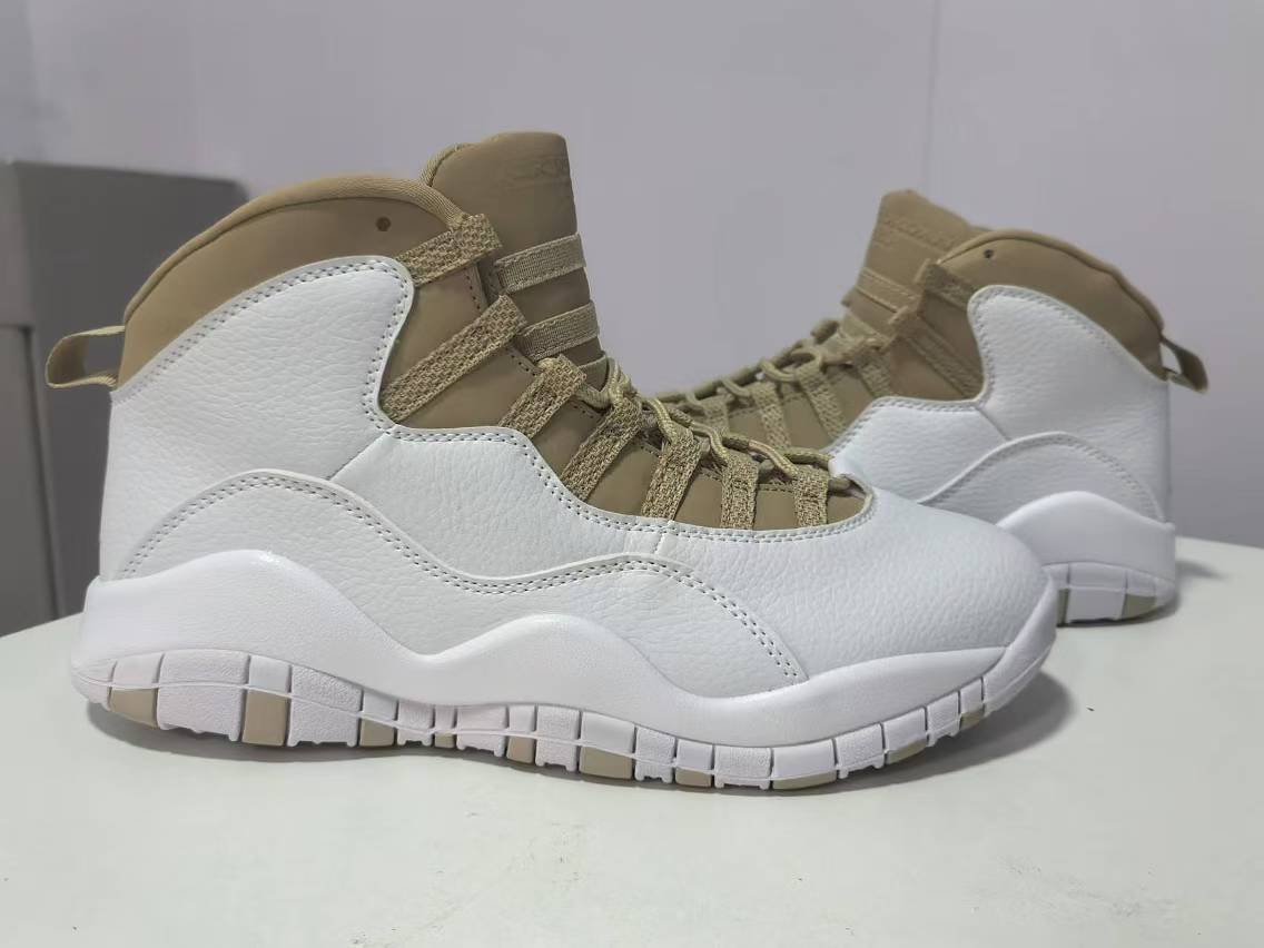 Air Jordan 10 Retro – White/Brown